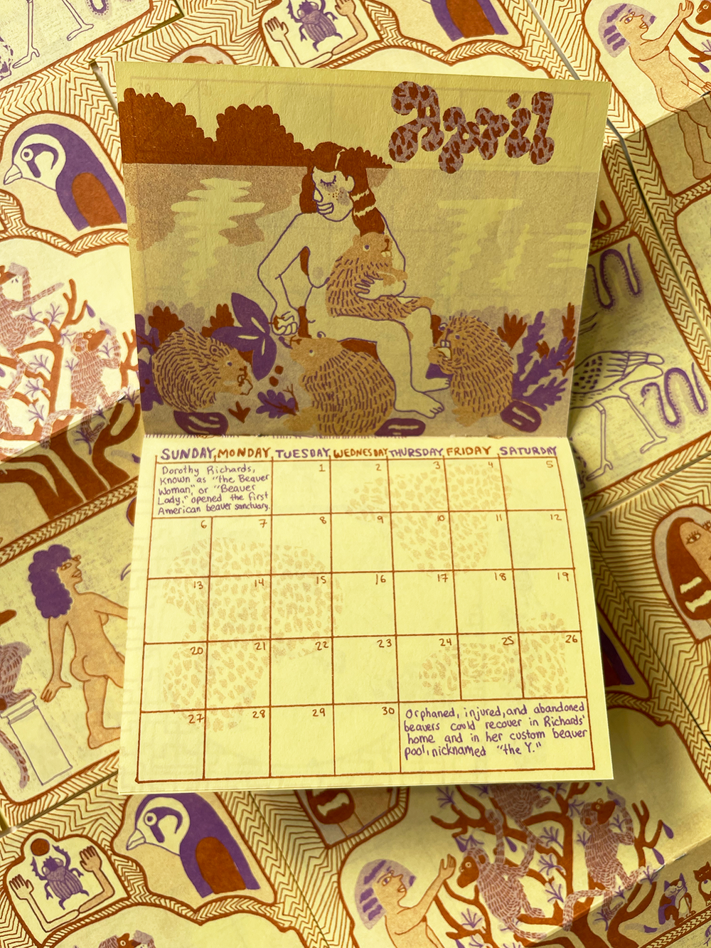 WILD LIFE: 2025 Nudie Ladies Calendar by Flannery Cashill